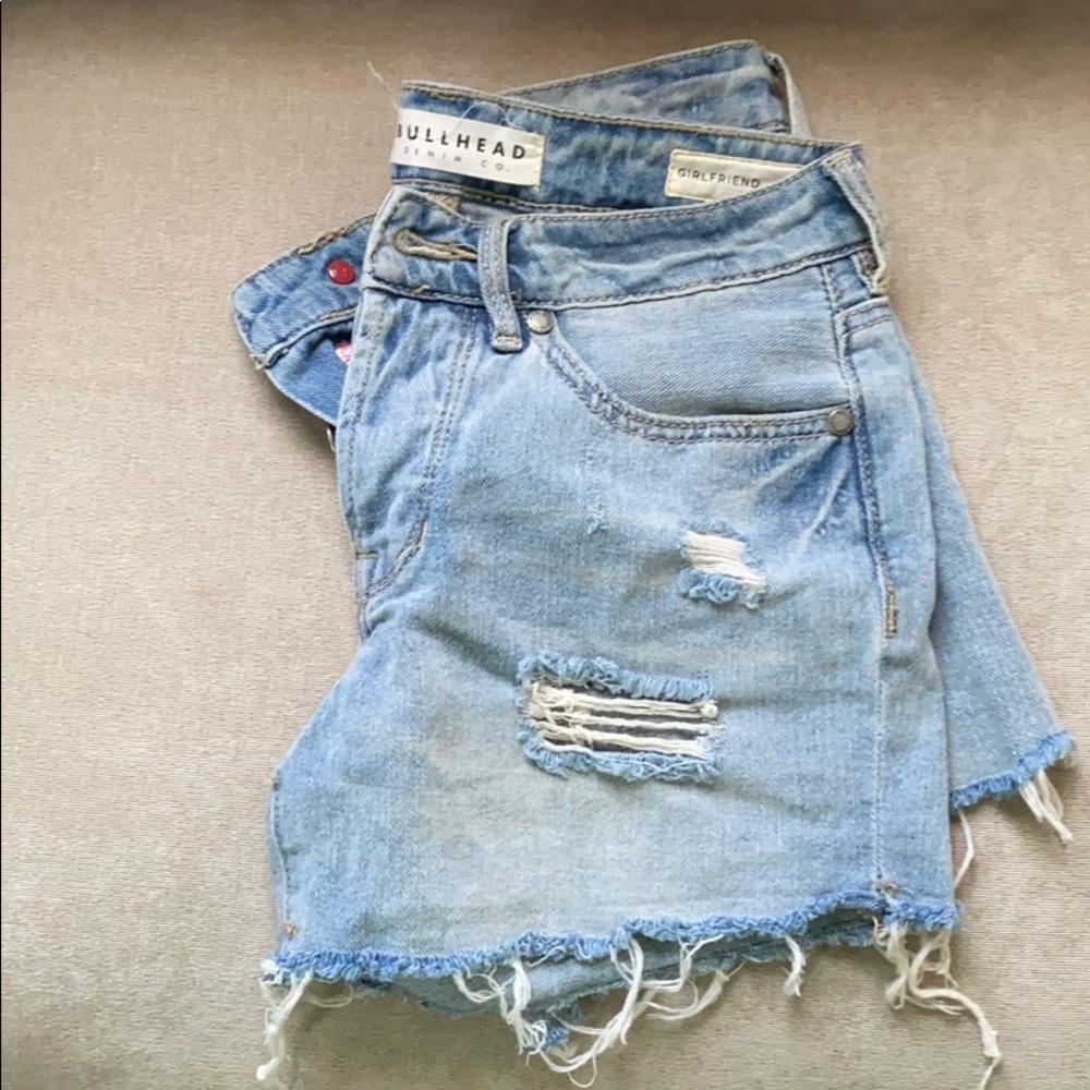 Women's Bullhead Denim Girlfriend Shorts Size 23